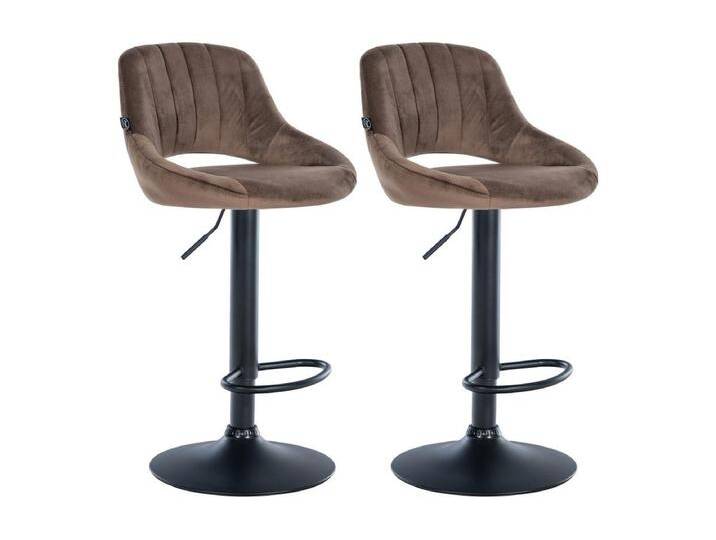 2er Set Barhocker Milet Samt B von Kauf-Unique Marketplace