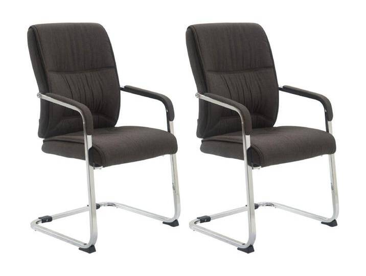 2er Set Freischwinger Stuhl - Stoff & natura - dunkelgrau - XXL Anubis 2er Set Freischwinger Stuhl - Stoff & natura - dunkelgrau - XXL Anubis von Kauf-Unique Marketplace
