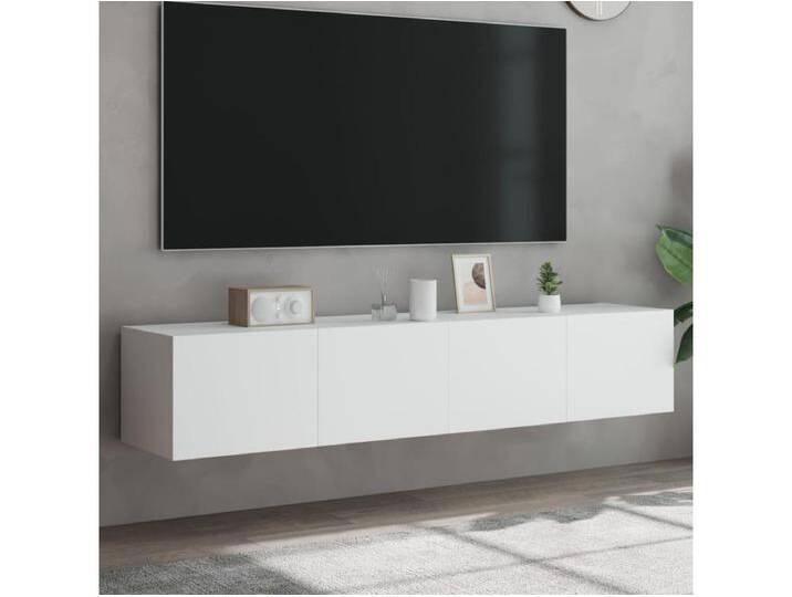 2er TV-Schränke,TV-Wandschränke mit LED-Leuchten Weiß 80x35x31 cm -gkd504257 2er TV-Schränke,TV-Wandschränke mit LED-Leuchten Weiß 80x35x31 cm -gkd504257 von Kauf-Unique Marketplace