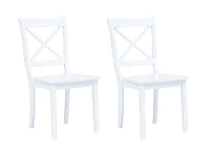 2er-set-Stühle Esszimmerstühle Weiß Gummiholz Massiv -gkd313892 von Kauf-Unique Marketplace