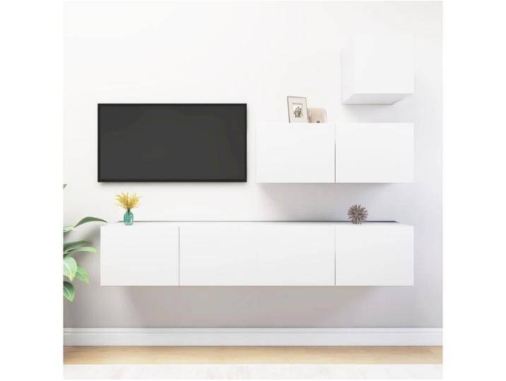 4-tlg. TV-Schrank-Set,TV-Möbel Weiß Holzwerkstoff -gkd693784 von Kauf-Unique Marketplace