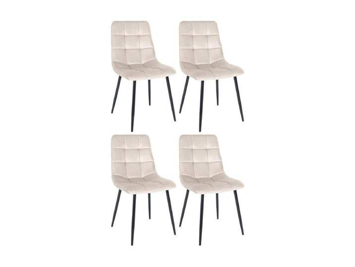 4er Set Esszimmerstuhl Tilde Samt von Kauf-Unique Marketplace