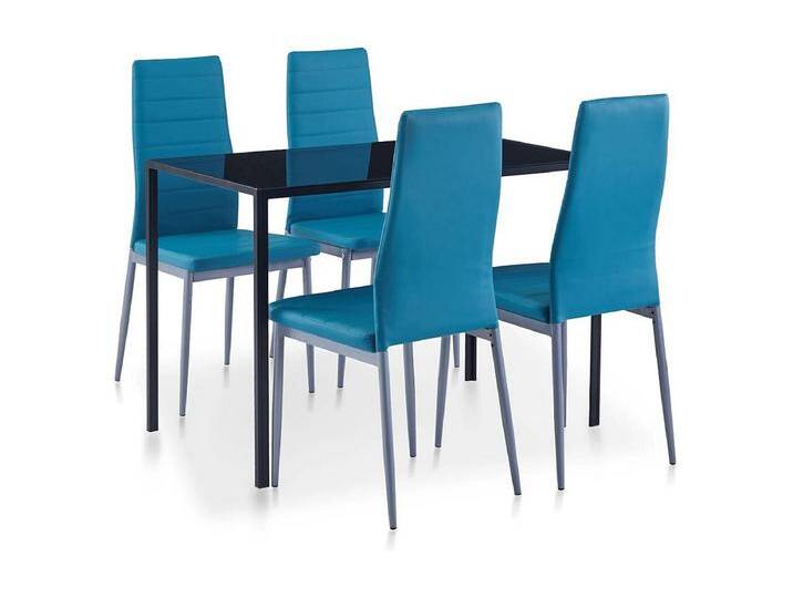 5-tlg. Essgruppe Blau von Kauf-Unique Marketplace