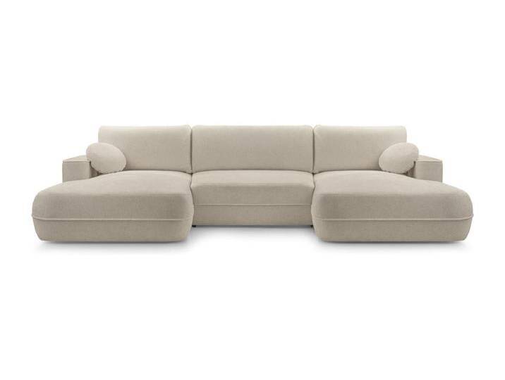 AX LIVING Ecksofa mit Schlaffunktion Beige Peoni 364 cm breit elegant von Kauf-Unique Marketplace