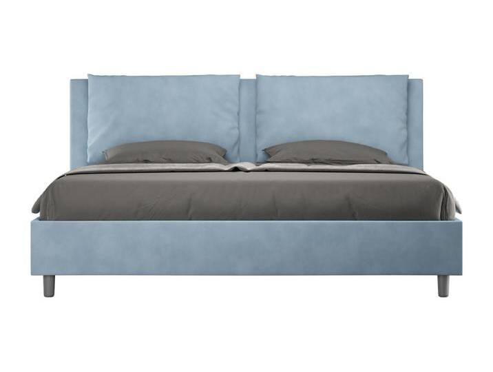 Antea gepolstertes Stauraumbett aus Mikrofaser, hellblau, 180 x 200 von Kauf-Unique Marketplace