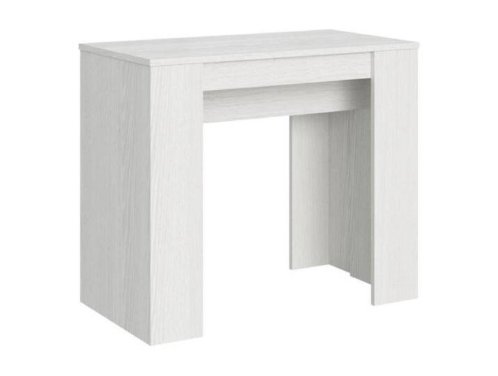Ausziehbare Konsole 90x48/308 cm Basic White Ash von Kauf-Unique Marketplace