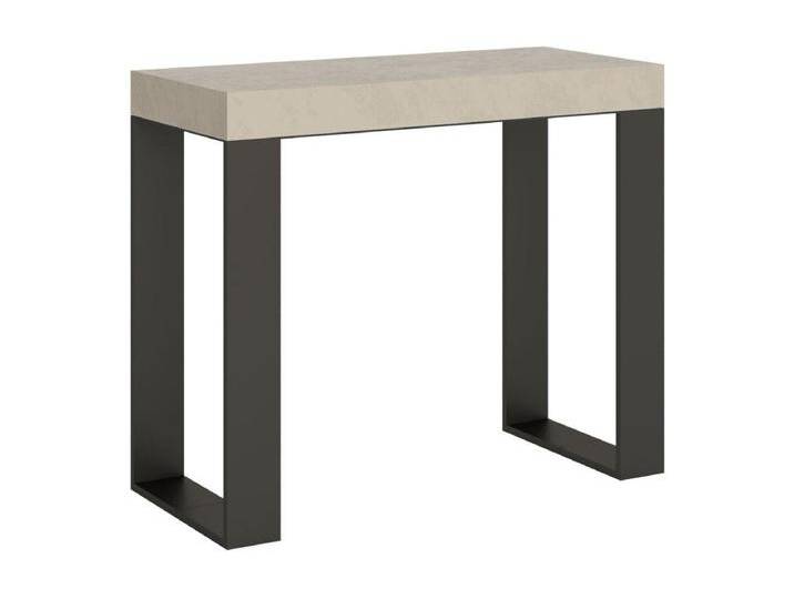 Ausziehbarer Konsolentisch 90x40/300 cm Tecno Premium Kaschmir von Kauf-Unique Marketplace
