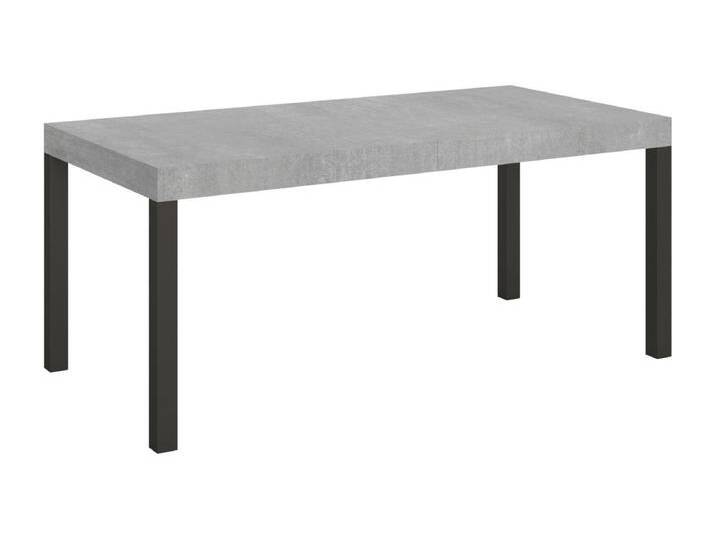 Ausziehbarer Tisch 90 x 180/284 cm, Gestell Everyday Cement Anthrazit . von Kauf-Unique Marketplace