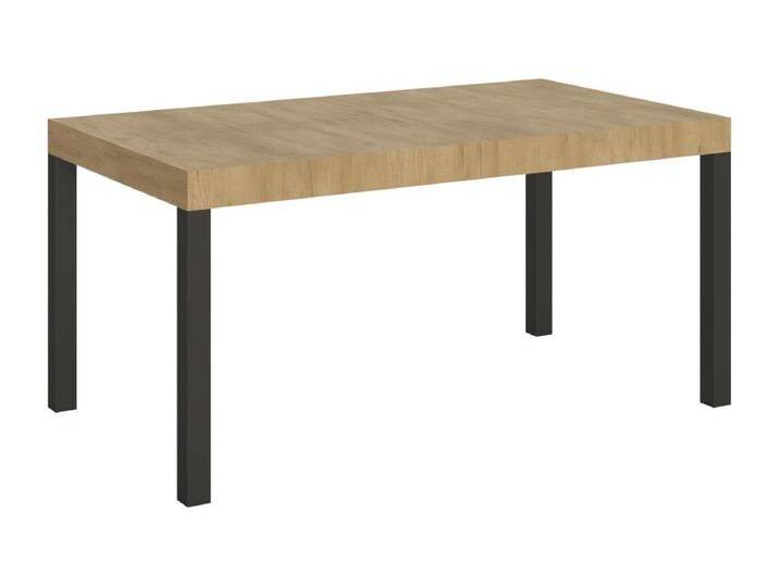 Ausziehbarer Tisch 90x160/420 cm Everyday Gestell Eiche Natur Anthrazit von Kauf-Unique Marketplace