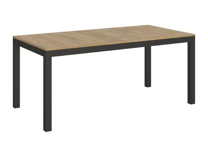 Ausziehbarer Tisch 90x180/440 cm Everyday Evolution Eiche Natur Anthrazit Gestell von Kauf-Unique Marketplace