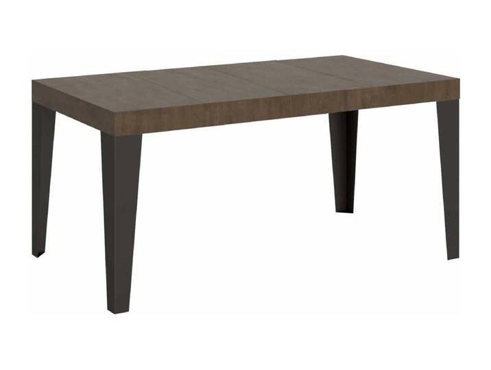Ausziehtisch 130/390x90 cm Flame Premium Walnuss Beine anthrazit von Kauf-Unique Marketplace