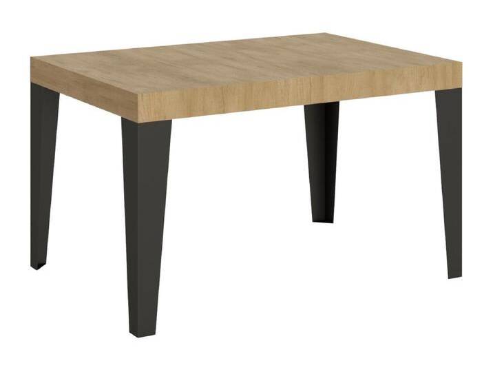 Ausziehtisch 140/400x90 cm Flame Natur Eiche Anthrazit Beine von Kauf-Unique Marketplace