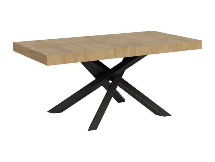 Ausziehtisch 200/460x90 cm Volantis Natur-Eiche mit anthrazitfarbenen Beinen Ausziehtisch 200/460x90 cm Volantis Natur-Eiche mit anthrazitfarbenen Beinen von Kauf-Unique Marketplace