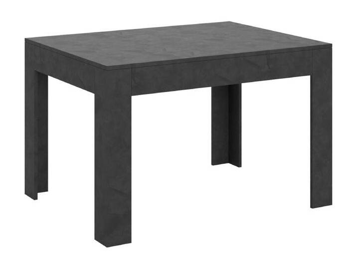 Ausziehtisch 90x120/180 cm Bibi Effekt anthrazit gespachtelt von Kauf-Unique Marketplace