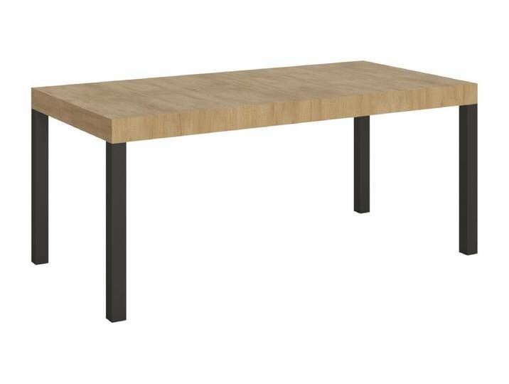 Ausziehtisch Everyday 200/460x90 cm Natur-Eiche mit anthrazitfarbenen Beinen von Kauf-Unique Marketplace