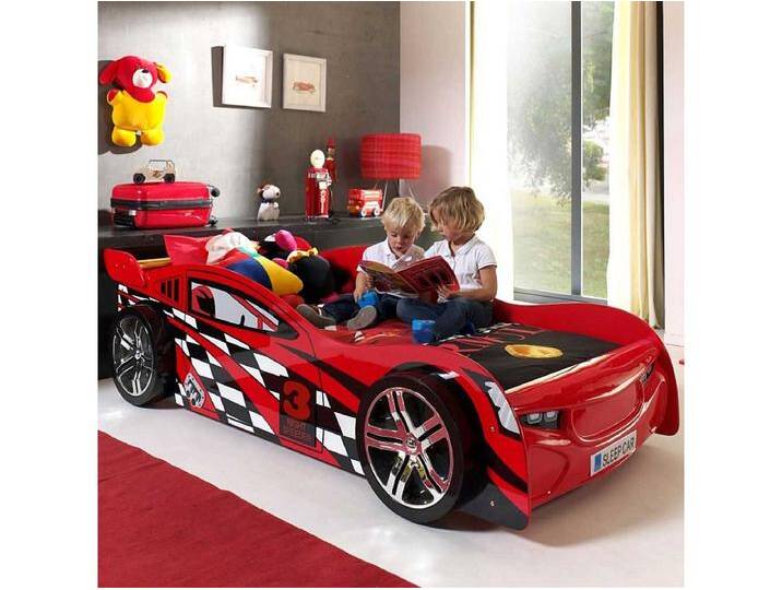 Autobett in Rot Jungen von Kauf-Unique Marketplace