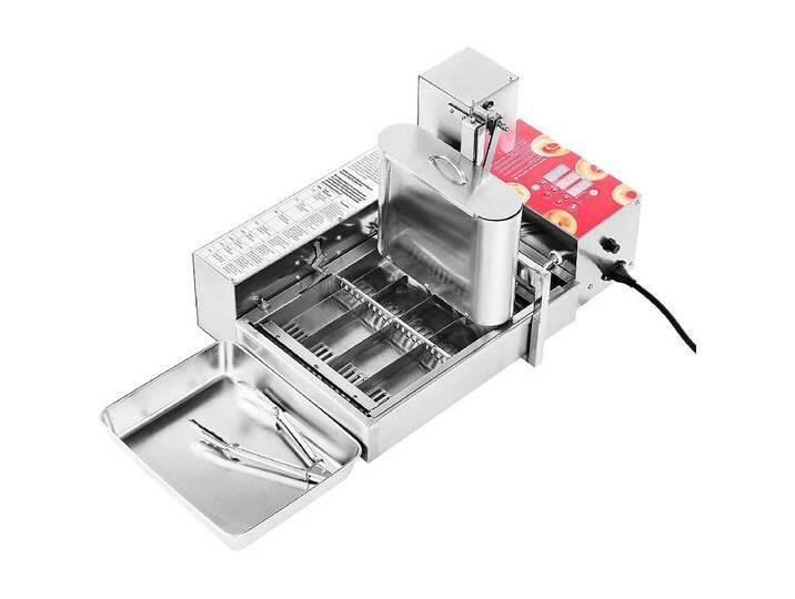 Automatische Gewerbliche Donutmaschine SucceBuy Elektrische Donutmaschine mit 4 Reihen, Hohe Leistung, 240 Stück/Stunde, 3-Liter-Trichter Automatische Gewerbliche Donutmaschine SucceBuy Elektrische Donutmaschine mit 4 Reihen, Hohe Leistung, 240 Stück/Stunde, 3-Liter-Trichter von Kauf-Unique Marketplace
