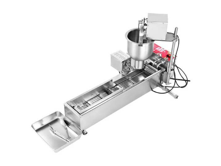 Automatischer Donutmaker SucceBuy für den Gewerblichen Gebrauch, Einreihiger Elektrischer Donutmaker, Edelstahl-Fritteuse, Automatische Zählung Automatischer Donutmaker SucceBuy für den Gewerblichen Gebrauch, Einreihiger Elektrischer Donutmaker, Edelstahl-Fritteuse, Automatische Zählung von Kauf-Unique Marketplace