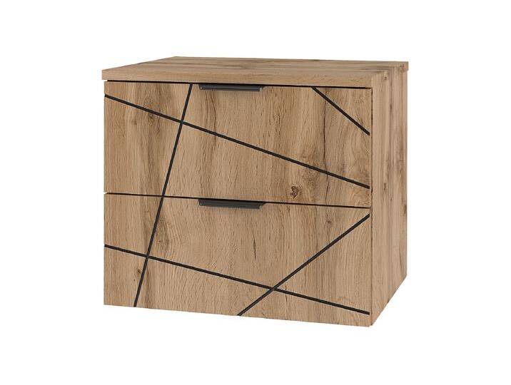Badezimmer-Set 60 cm Schrank mit Arbeitsplatte Eiche Wotan Wood Badezimmer-Set 60 cm Schrank mit Arbeitsplatte Eiche Wotan Wood von Kauf-Unique Marketplace