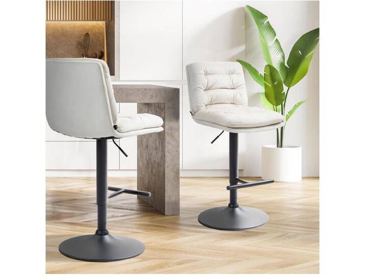Barhocker Damar Samt schwarz Barhocker Damar Samt schwarz von Kauf-Unique Marketplace