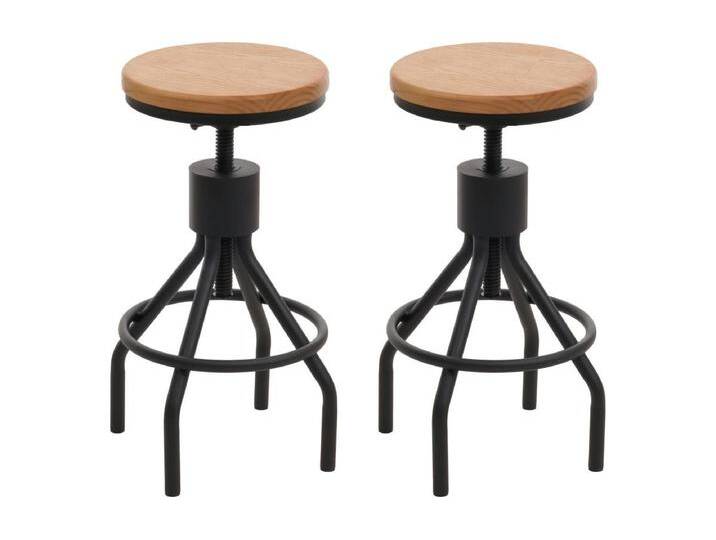 Barhocker MCW-N17 (2er-Set), Natur von Kauf-Unique Marketplace