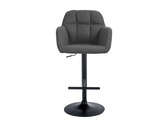 Barhocker Natoma Stoff schwarz Barhocker Natoma Stoff schwarz von Kauf-Unique Marketplace