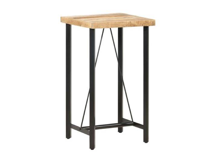 Bartisch 60x60x107 cm Raues Mangoholz von Kauf-Unique Marketplace