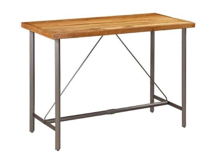 Bartisch Recyceltes Massivholz Teak 150x70x106 cm von Kauf-Unique Marketplace