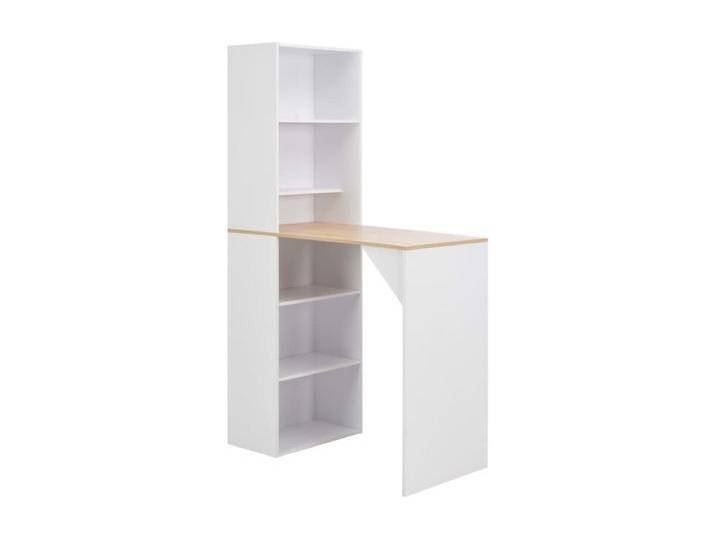 Bartisch mit Schrank Weiß 115x59x200 cm von Kauf-Unique Marketplace