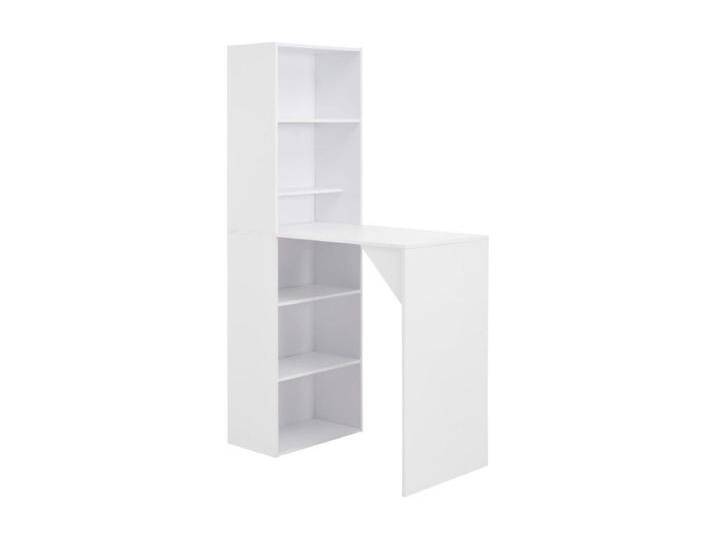 Bartisch mit Schrank Weiß 115x59x200 cm von Kauf-Unique Marketplace
