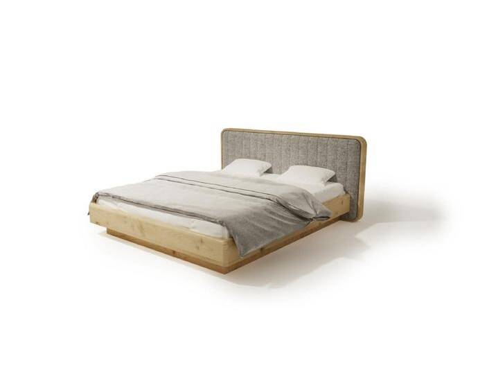 Bett SENSE ONE 140x200 cm Gepolstert - Massivholz Eiche von Kauf-Unique Marketplace