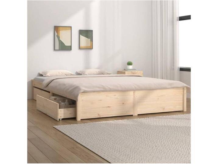 Bett mit Schubladen 140x200 cm von Kauf-Unique Marketplace