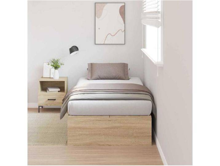 Bettgestell Sonoma Eiche 200 x 90 x 31.5 cm Holzwerkstoff von Kauf-Unique Marketplace