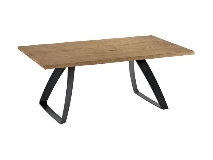 Bridge – Ausziehbarer Tisch (200/300 x 100 cm) aus schwarzem Eichenfurnier von Kauf-Unique Marketplace