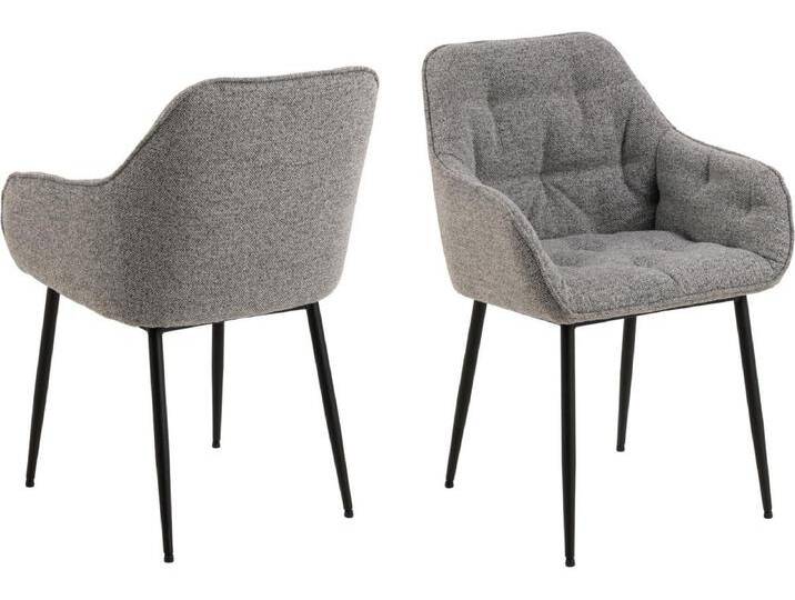 Brooke Esszimmerstuhl mit Armlehne grau. Brooke Esszimmerstuhl mit Armlehne grau. von Kauf-Unique Marketplace