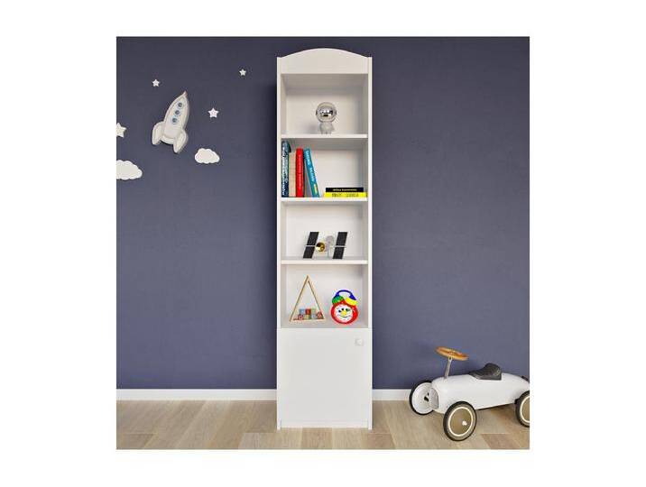 Bücherregal mit 1 Tür Kocot Kids Babydream - Weiß Bücherregal mit 1 Tür Kocot Kids Babydream - Weiß von Kauf-Unique Marketplace