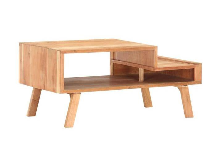 Couchtisch Beistelltisch 100 x 50 x 45 cm Akazie Massivholz -MN15586 von Kauf-Unique Marketplace