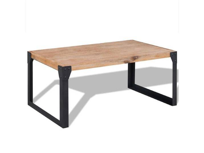 Couchtisch Beistelltisch Akazienholz Massiv 100 x 60 x 45 cm -MN64990 von Kauf-Unique Marketplace