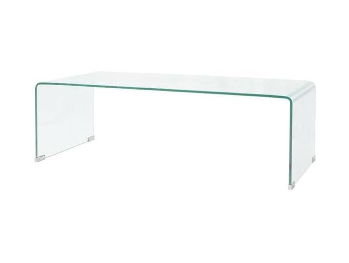 Couchtisch Beistelltisch aus gehärtetem Glas 98x45x30 cm Transparent -MN35161 von Kauf-Unique Marketplace