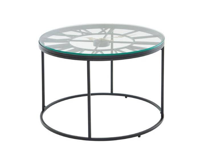 Couchtisch Sofatisch Glas Ø 60 cm Tisch Wohnzimmertisch Rund Modern von Kauf-Unique Marketplace