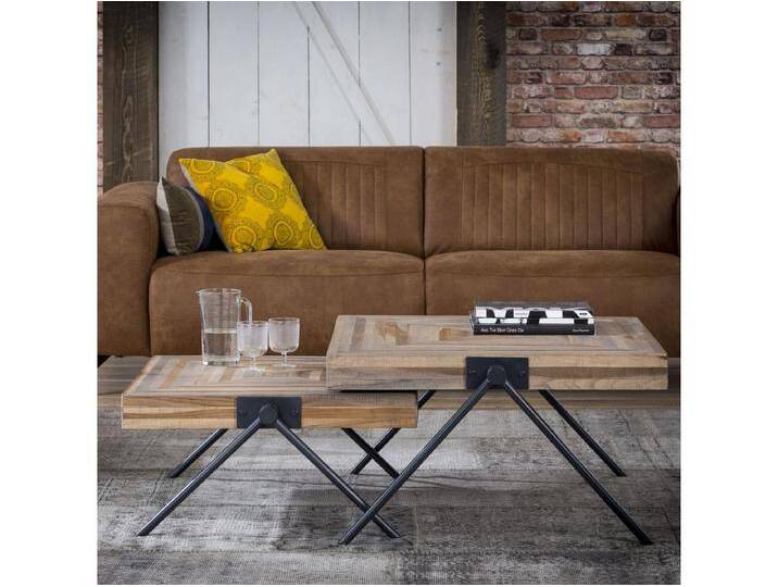 Couchtisch Teca - Balance - 80x80x43 - Holz von Kauf-Unique Marketplace