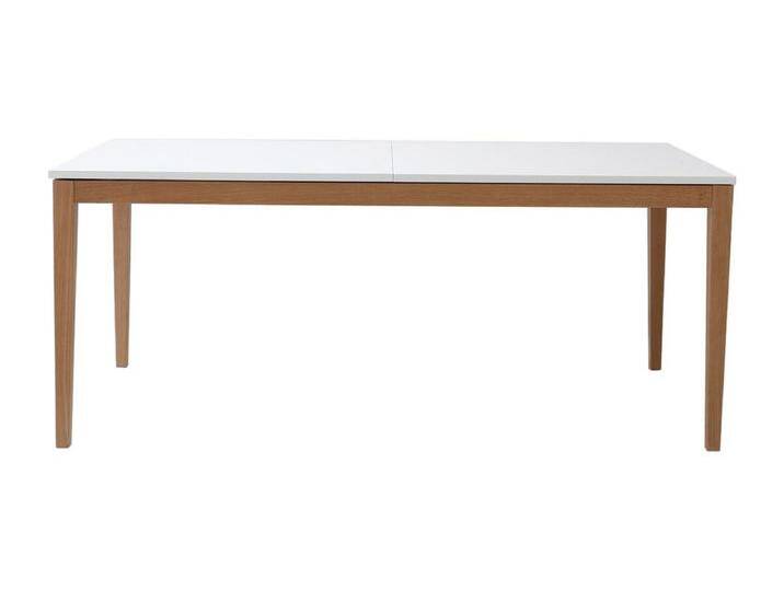 Design-Esstisch ausziehbar Weiß Füße Holz L180-260 DELAH von Kauf-Unique Marketplace
