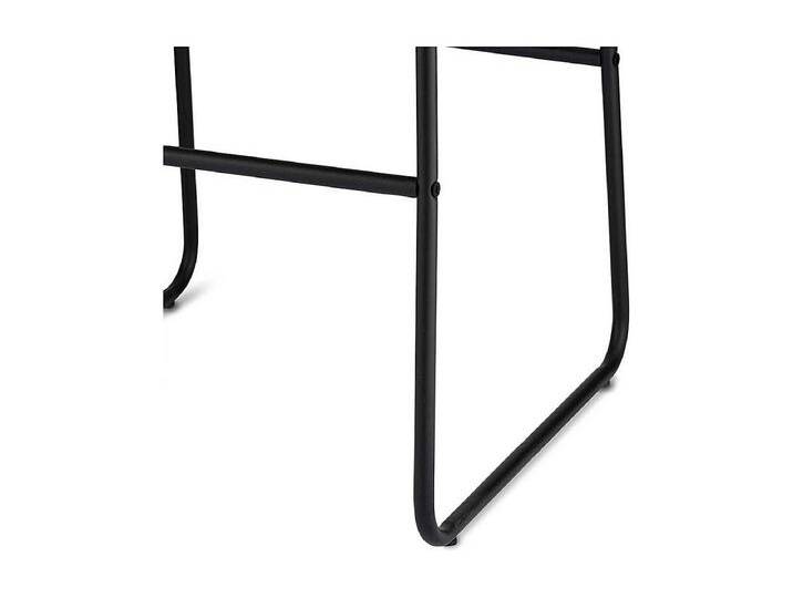 Designbarhocker in Dunkelgrau Kunstleder B�gelgestell (2er Set) von Kauf-Unique Marketplace