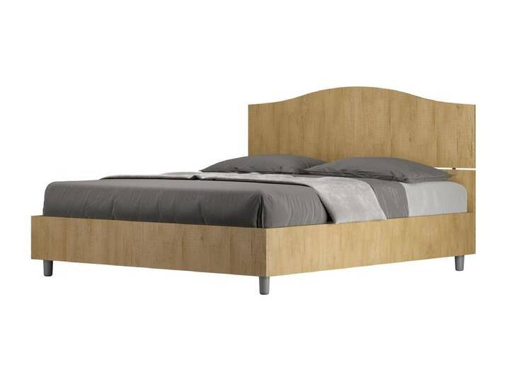 Dores-Eichenbett mit 160 x 200 Lattenrost von Kauf-Unique Marketplace