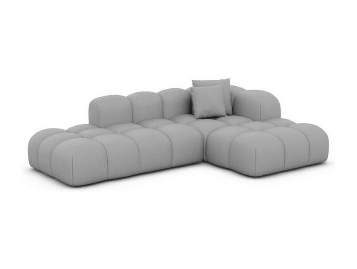 Ecksofa Formentera Lounge Kunstleder Hellgrau Links von Kauf-Unique Marketplace