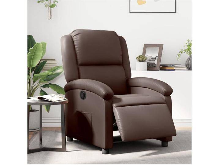 Elektrischer Relaxsessel Massagesessel Braun Kunstleder -gkd126427 von Kauf-Unique Marketplace