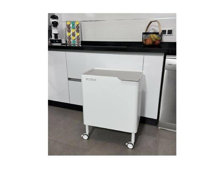 Ergonomischer, funktioneller und eleganter Mülleimer, 2 x 20L, ECOBOX NOA von Kauf-Unique Marketplace