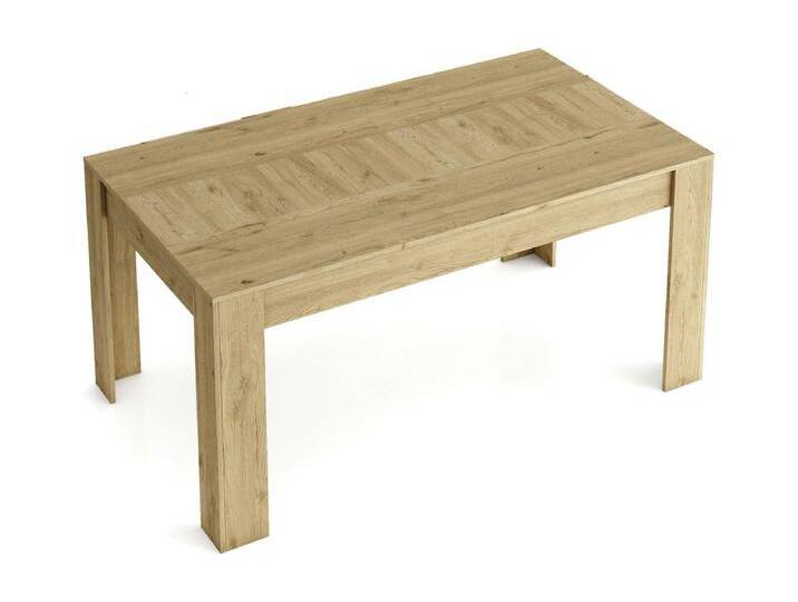 Esstisch 140cm ausziehbar 200cm, Farbe Naturale, Maße: 90.4cm Breite x 140.4/200.4 Länge x 76.1cm Höhe Esstisch 140cm ausziehbar 200cm, Farbe Naturale, Maße: 90.4cm Breite x 140.4/200.4 Länge x 76.1cm Höhe von Kauf-Unique Marketplace