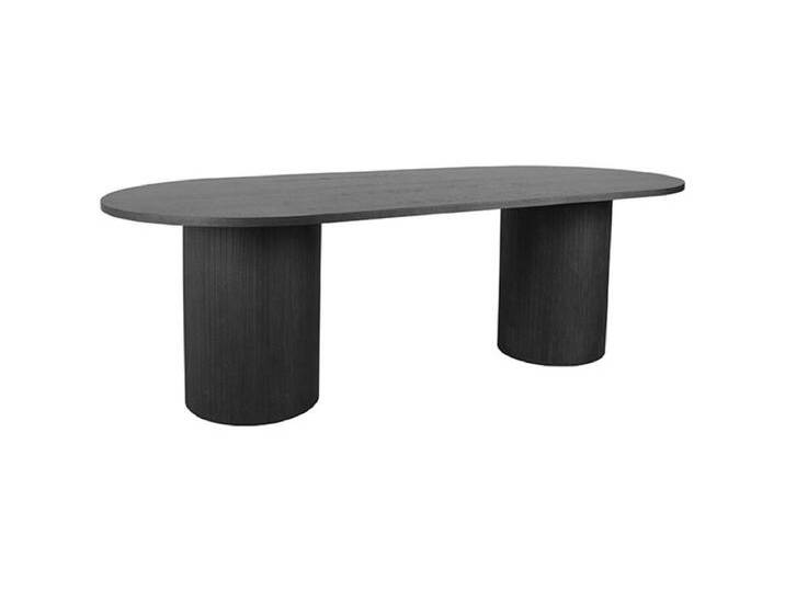 Esstisch Oliva - Schwarz - Eiche - 240 cm von Kauf-Unique Marketplace