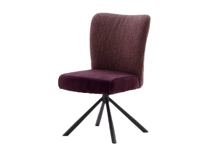 Esstisch St�hle in Dunkelrot hoher Lehne (2er Set) von Kauf-Unique Marketplace